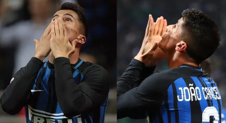 Joao Cancelo dedicates each of his match performances to his late mom before the start of play. Image Credit: TheSun.