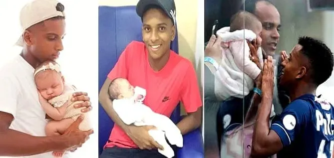 Rodrygo Goes shows love for his little sister. Credit to IG.