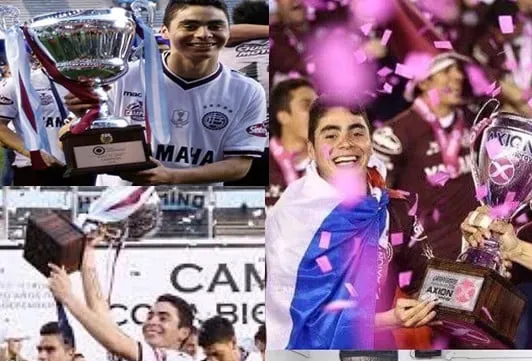 Miguel Almir&oacute;n tuvo un gran &eacute;xito en el Club Atl&eacute;tico Lan&uacute;s.