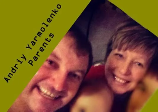 Andriy Yarmolenko's Dad and Mum in a smiling mode. Credit to IG
