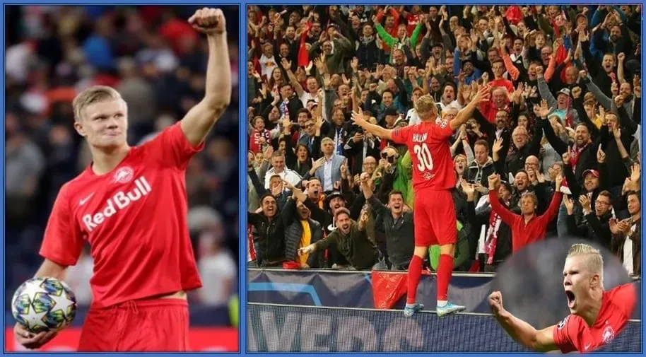 Erling Haaland gained worldwide recognition after his Champions League hat trick against Genk.