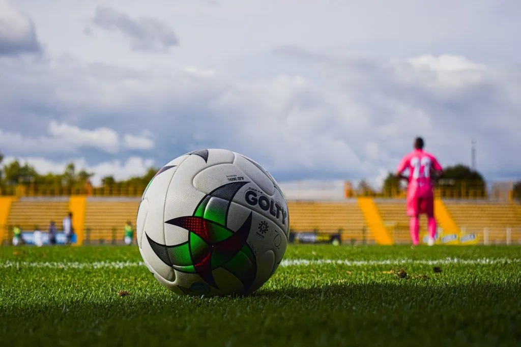 Illustrative stock photo: professional soccer training