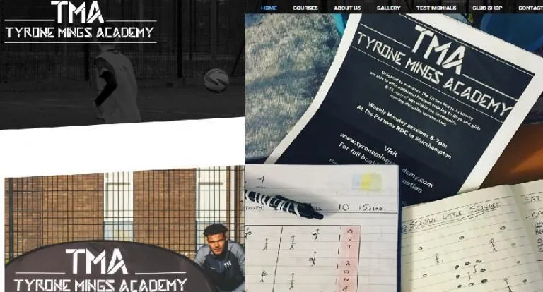 L'Accademia Tyrone Mings. Credito immagine: TMA