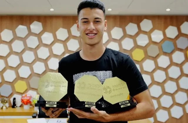 Gabriel Martinelli Road to Fame Story- The Paulista 2019 Games Award. Credit to Twitter