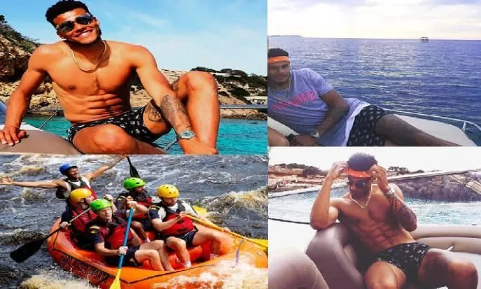 Lo stile di vita di Tyrone Mings- Ama spendere i suoi soldi in riva al mare godendosi i giri in barca. Credito immagine: IG