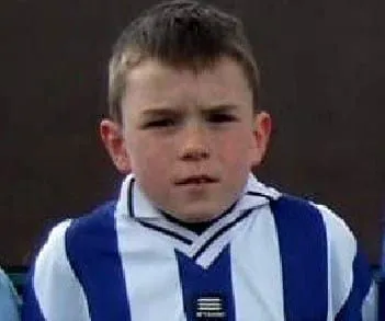 Aaron Connolly's early days with Brierhill National school. Image Credit: Twitter
