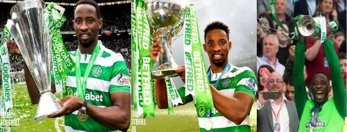 In just 1 season with Celtic, Moussa Dembele 3 trophies and scored 32 goals. Image Credit- Twitter