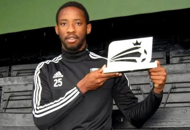 Moussa Dembele making his mark with Fulham as he won the Football League's Young Player award. Image Credit- BBC