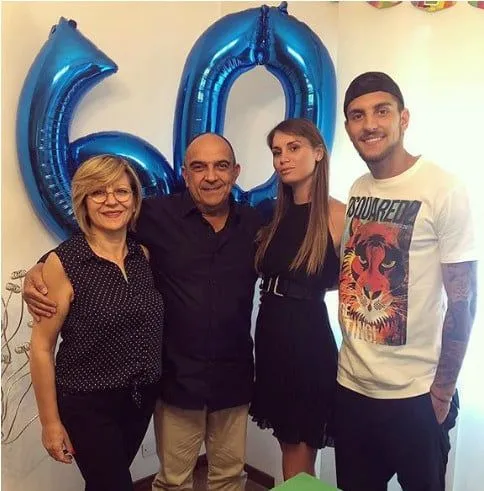 Lorenzo Pellegrini Family Life. Image Credit: Instagram