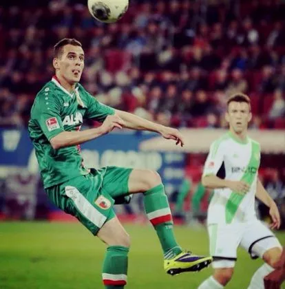 At FC Augsburg, Milik was happy to get more playtime, a luxury he was denied at Bayer Leverkusen. Image Credit: Instagram.