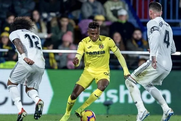 Samuel Chukwueze is famed for his direct dribblings and determination. Image Credit: Pulse.
