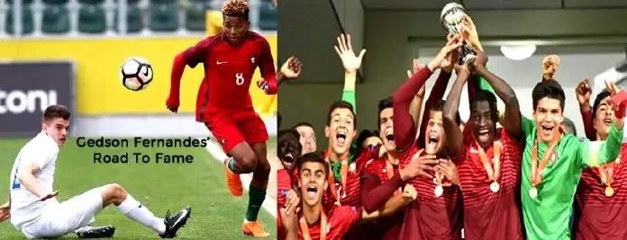 Gedson Fernandes helped his teammates in winning the 2016 UEFA European Under-17 Championship. Credit: UFEA