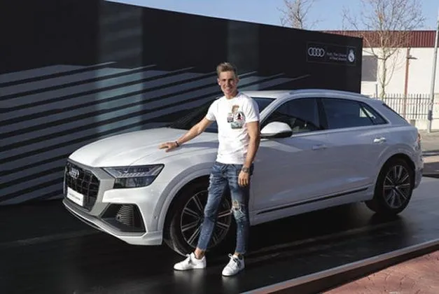 Marcos Llorente Car- It appears he is a fan of Audi. Credit: Instagram
