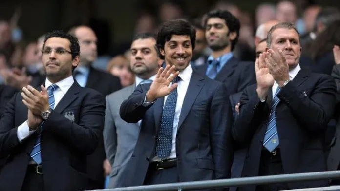 The owner of Man City is a rare sight to behold at the Etihad Stadium. 📷: Goal