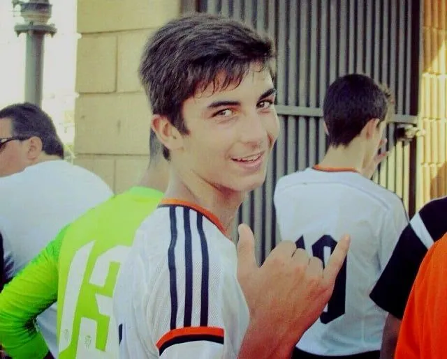 See who was 16-years-old when he began playing for the reserves of Valencia. Image Credit: Instagram.