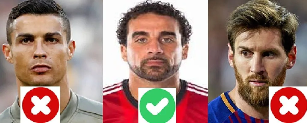 I bet you would have never guessed his Idol. Image: NBC, Express and miSoccer.