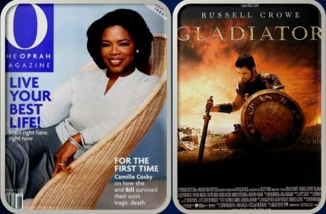 Some of the key releases that made 2000 a year to remember. Image Credits: Imdb and Oprah.