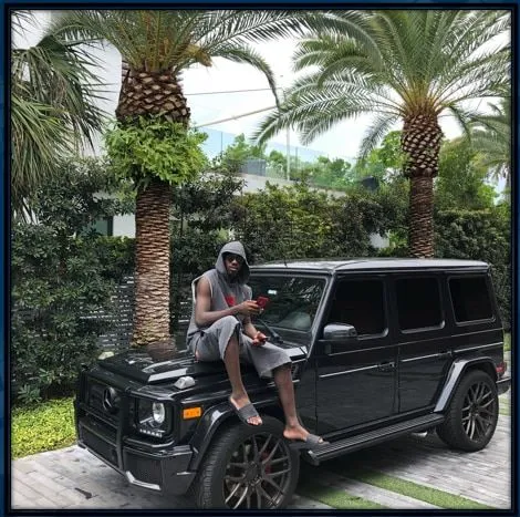 Marcus Thuram's Car- He is a fan of the Mercedes-Benz G-Class SUV Luxury. 📷: Insta