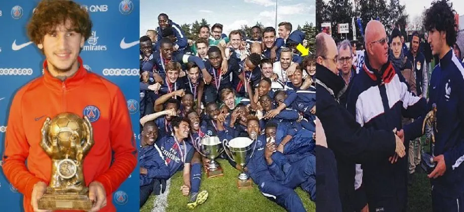 Youth career under club and country was a huge success for the promising French footballer. 📷: Instagram