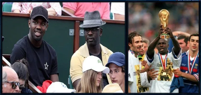 Meet Marcus Thuram's Father, Lilian Thuram. He enjoys having a good company with his son. He is also remembered as a World Cup Legend. 📷: DailyMail