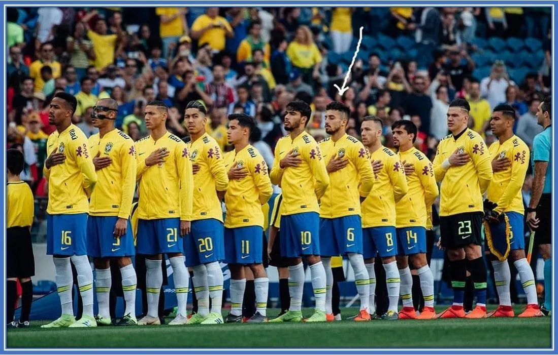 Playing for Brazil is one of Telles greatest achievement.