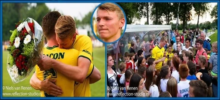 The emotional farewell.
