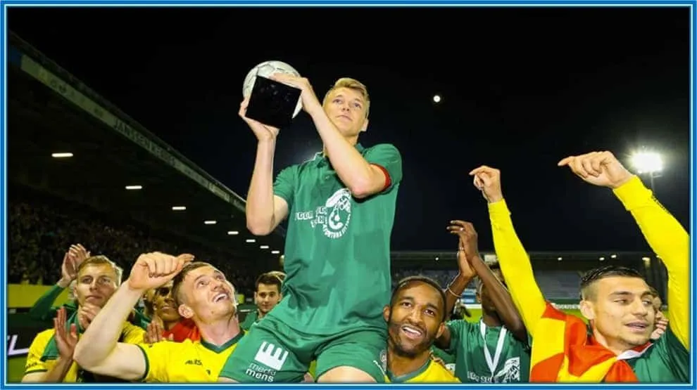 Before he achieved fame, the Dutch won this trophy with Fortuna Sittard.