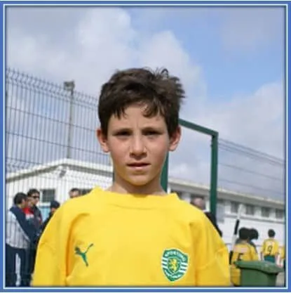 Daniel Podence Childhood photo.