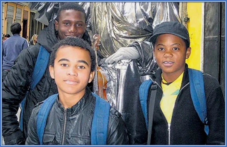 Meet Leon and with his brothers in Europe.