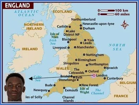 Our boy was raised in London.