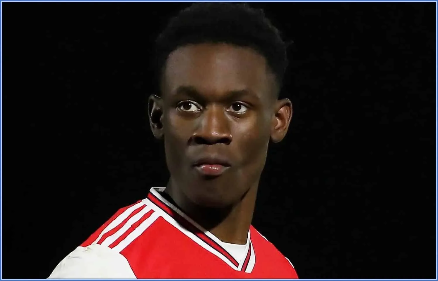 Photo of the striker 6 years after he joined Arsenal.