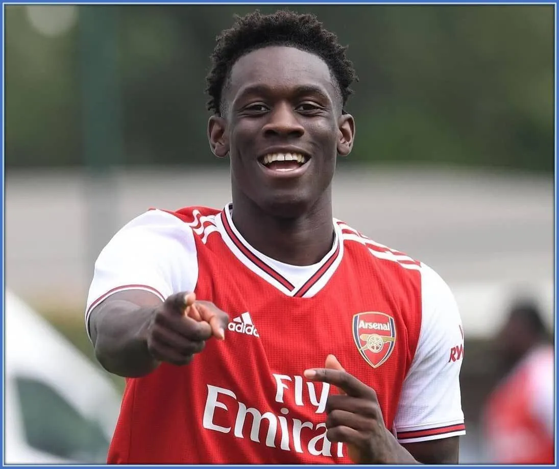 He was in high spirits before and after his debut.