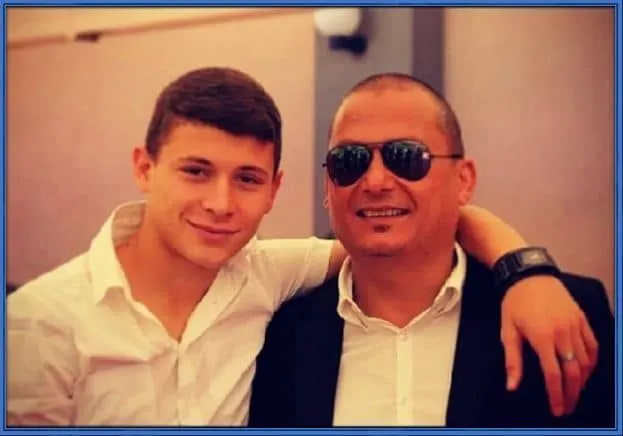 Luca is the backbone of his son's soccer expedition.
