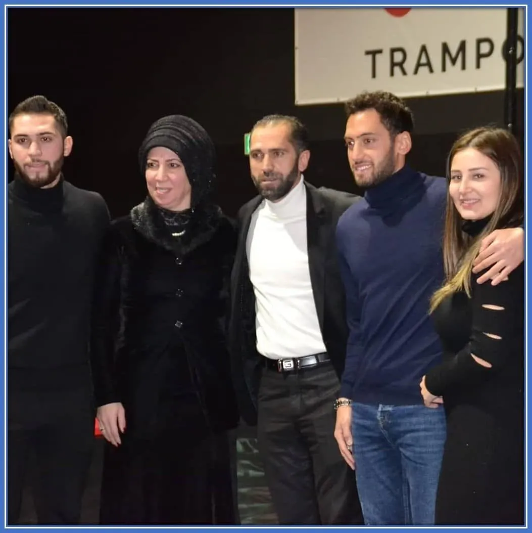 Hakan Calhanoglu's Family Life