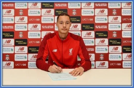 See who signed his first professional contract with The Reds in September