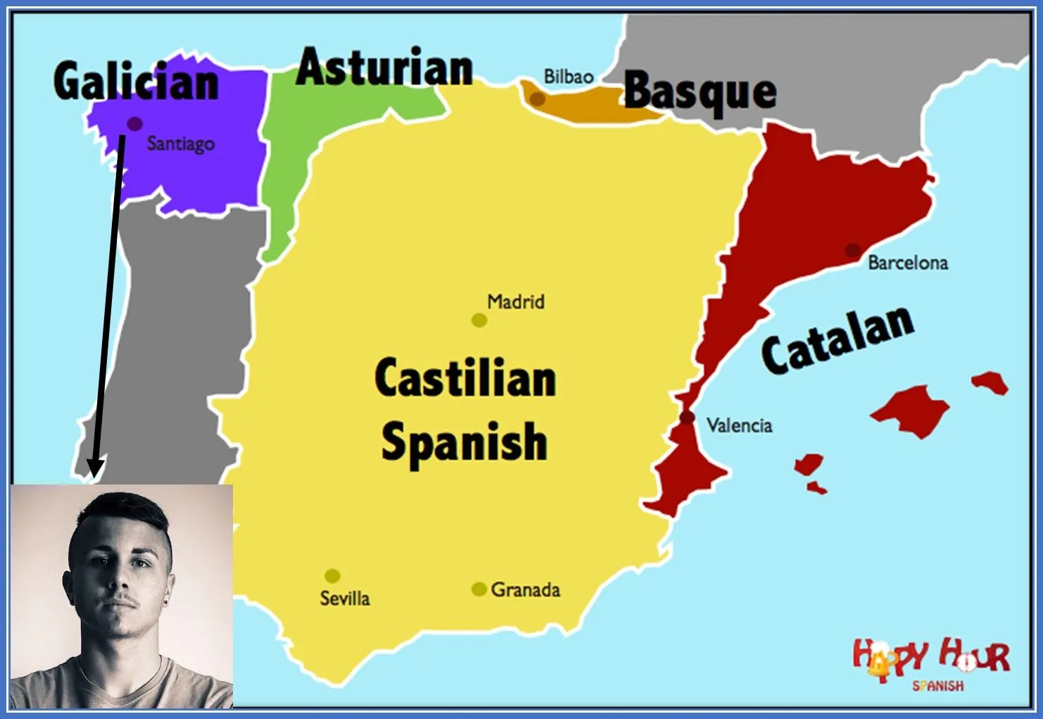 This map explains Angelino's Family Origin.