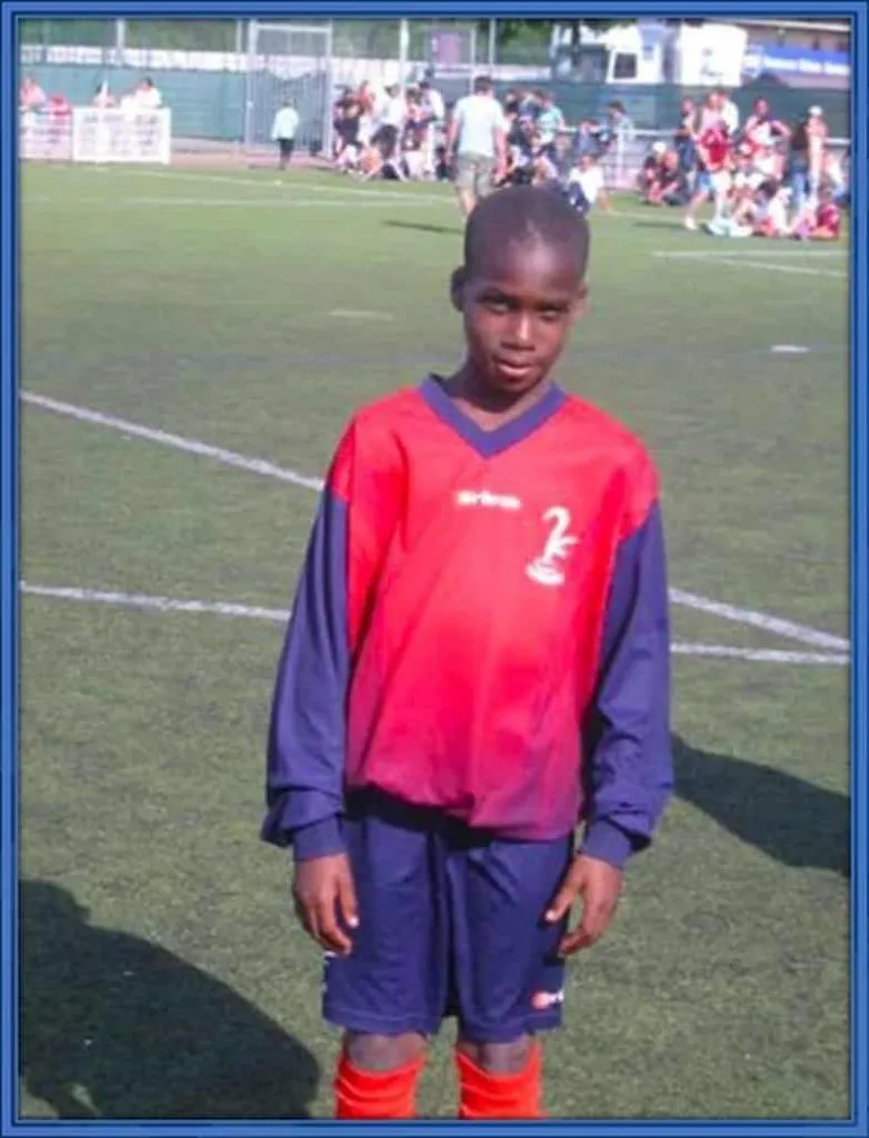 Young Boulaye Dia in his early career years.