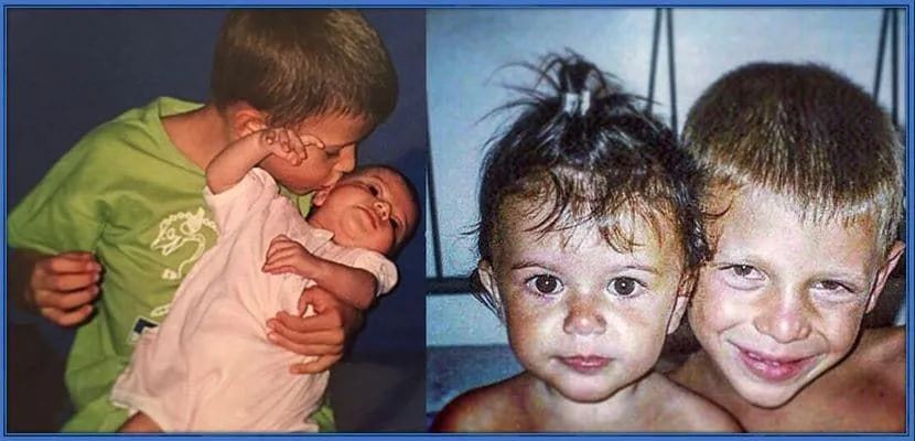 As children, Nicolo and Martina were best of friends.