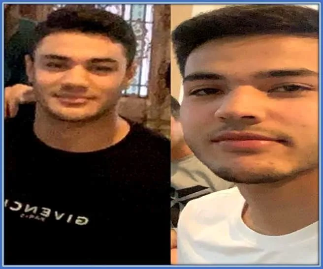 This is Emre (right). He is Ozan Kabak look-alike brother.