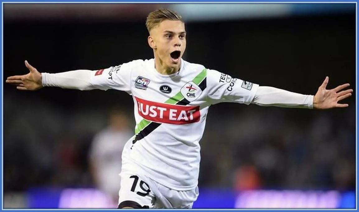The Belgian scored many goals during his loan spells.