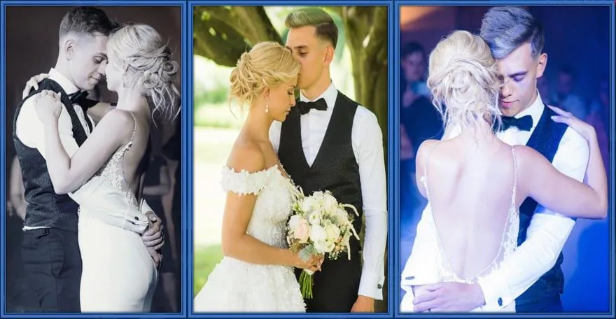 Leandro Trossard wedding photo.