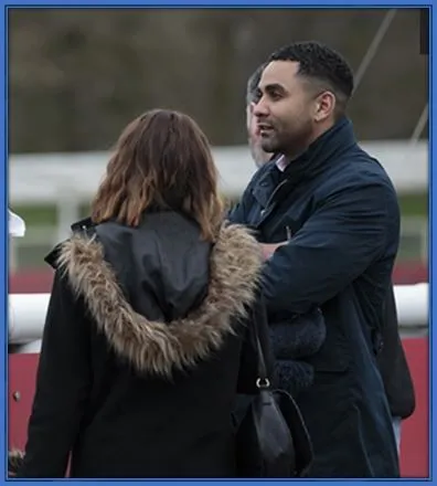 Both parents often make out time to watch his games. Can you spot the close resemblance between Ben and Alex Godfrey, his Dad?