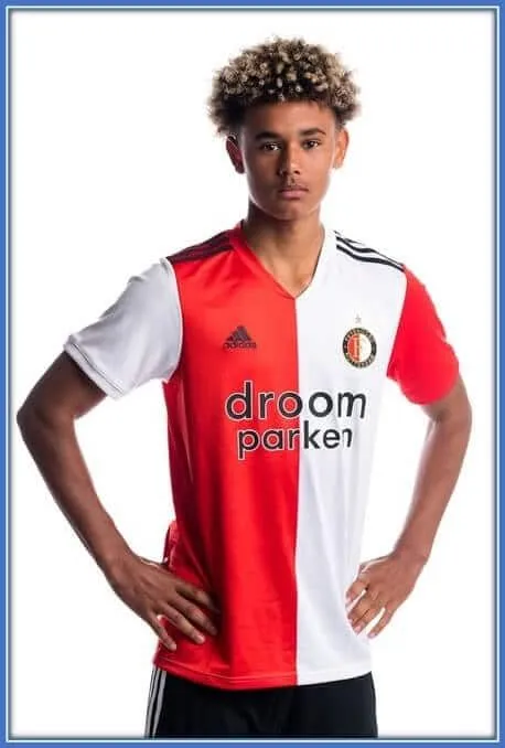 Meet Joshua Zirkzee's brother, Jordan. Indeed, he is more handsome than his Josh (you can actually argue about that).