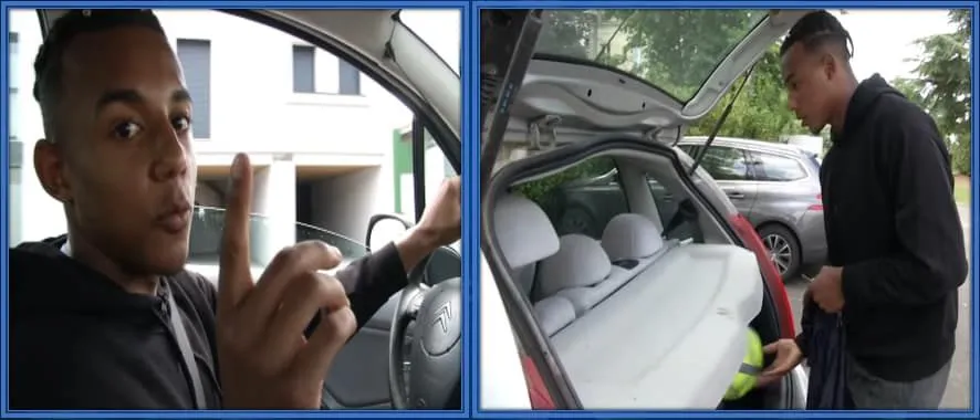 La voiture de Jules Kounde est une définition de son style de vie.