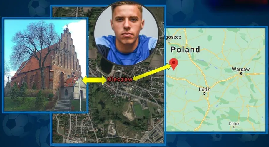This map explains Jan Bednarek's origin.