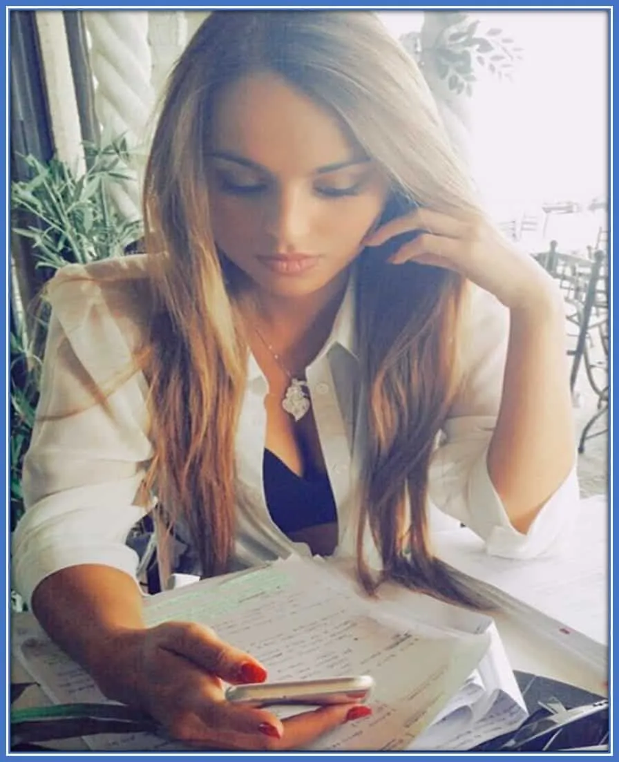 Cristiana Gon&ccedil;alves Pereira isn't just a woman of beauty but brains as well.