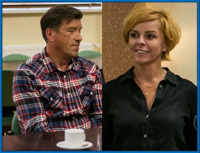 Meet Jan Bednarek's parents. Have you noticed the close resemblance between him and his Dad?