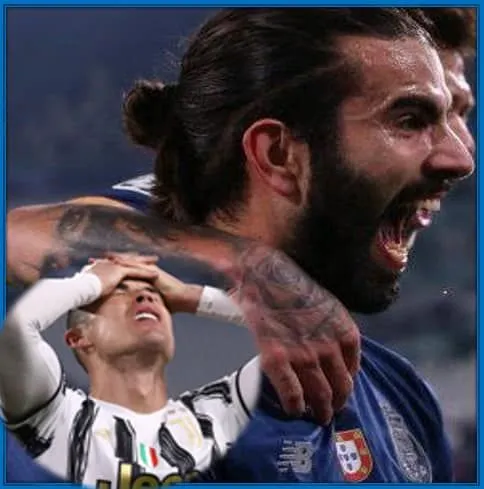 Sergio Oliviera eliminated FC Porto from the Champions League.