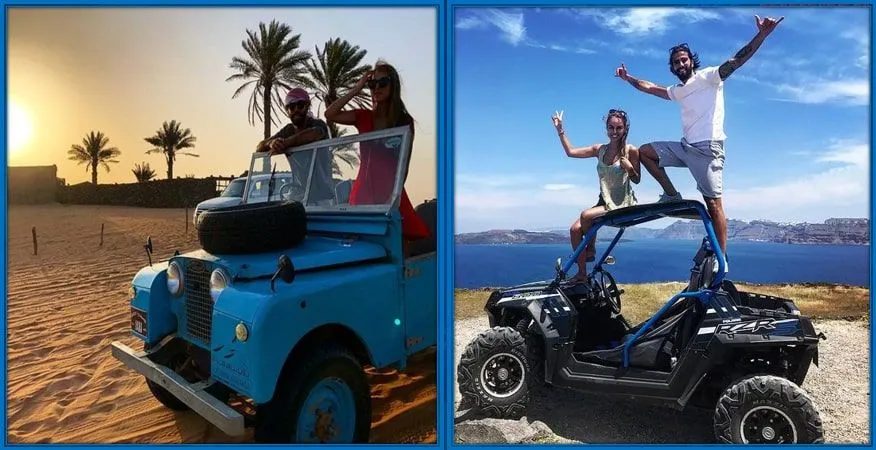 Sergio Oliveira's Lifestyle is made up of Vacations with his wife, Cristiana.