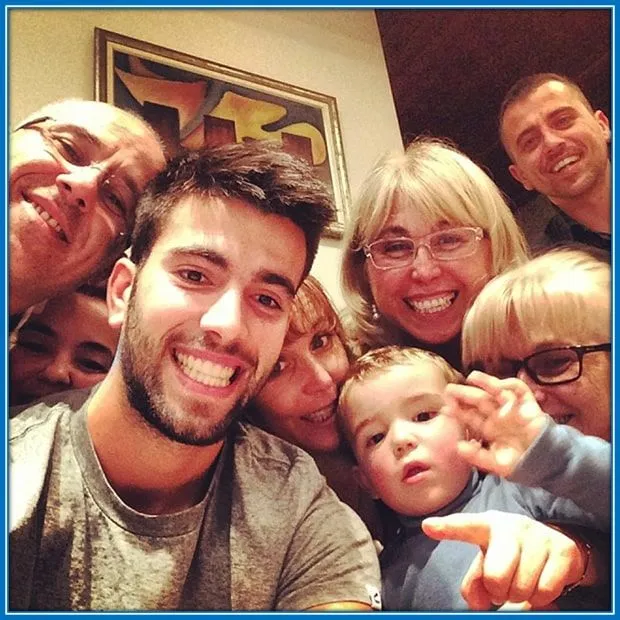 These people - his household members - make him complete.